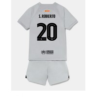 Dres Barcelona Sergi Roberto #20 Rezervni za djecu 2022-23 Kratak Rukav (+ kratke hlače)